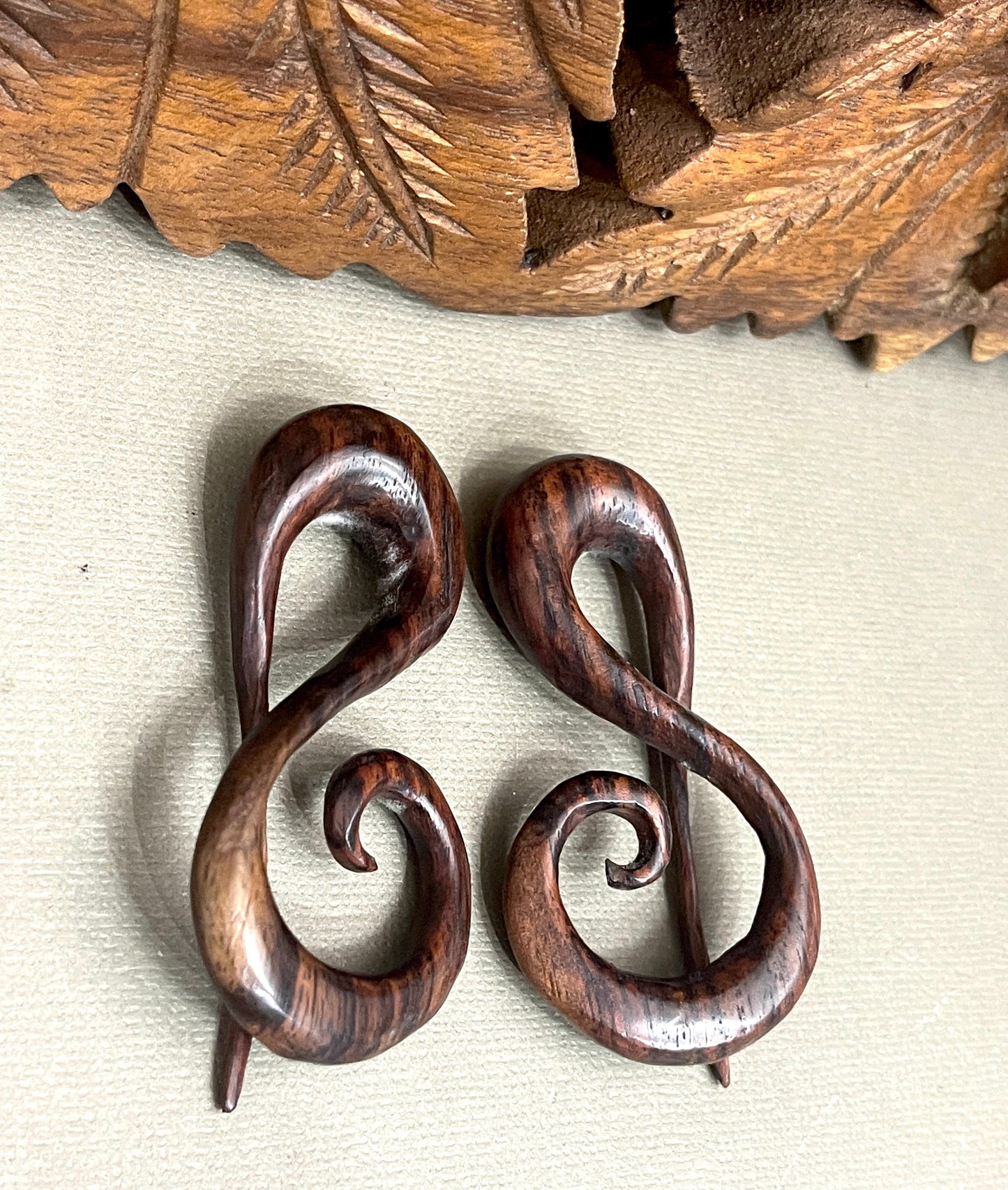 Treble Clef Gauged Earrings - Available in 0-1/2"