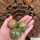 Unakite Spheres