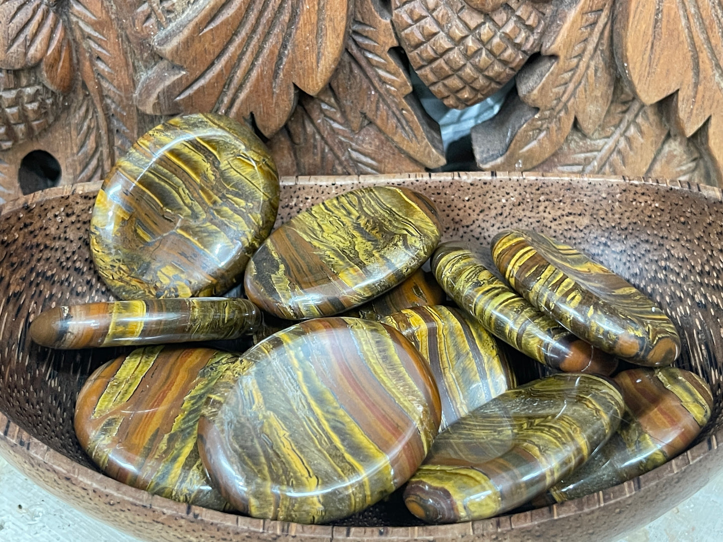 Tigers Iron Worry Stones