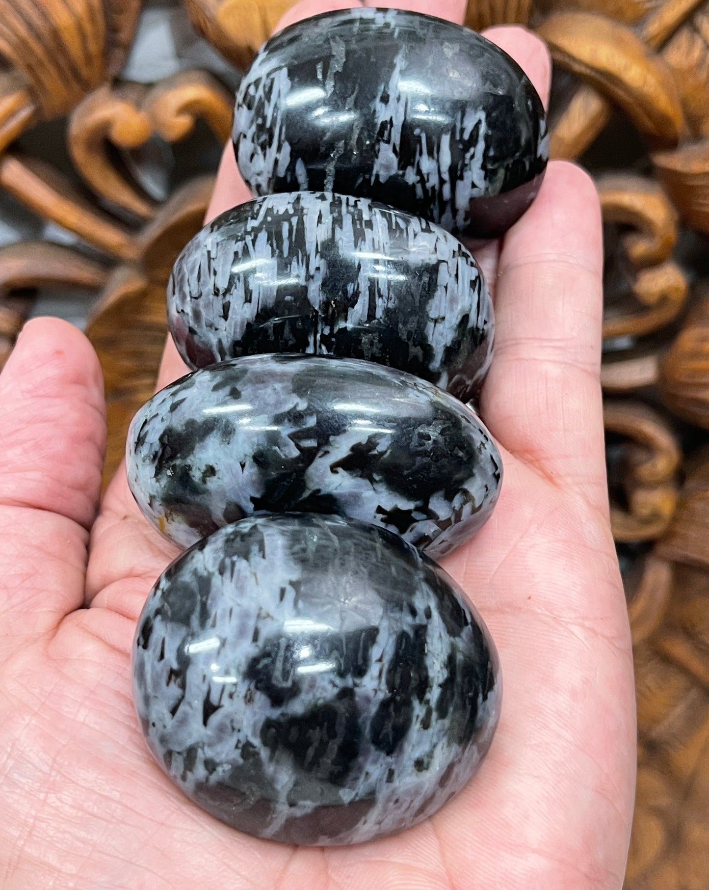 Mystic Merlinite Palm Stones