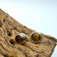 10mm Round Faceted Studs Earrings