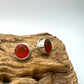 10mm Round Faceted Studs Earrings