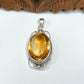 Large Stone Citrine Pendants