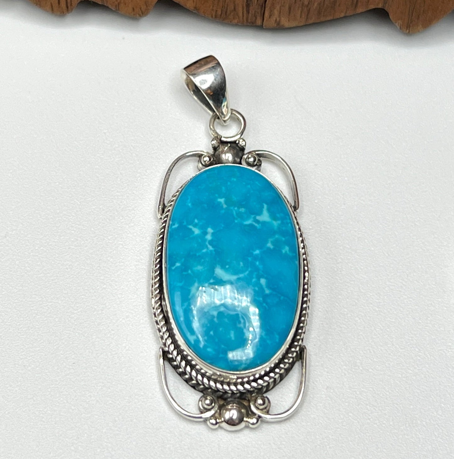 Natural Iranian Turquoise Pendants