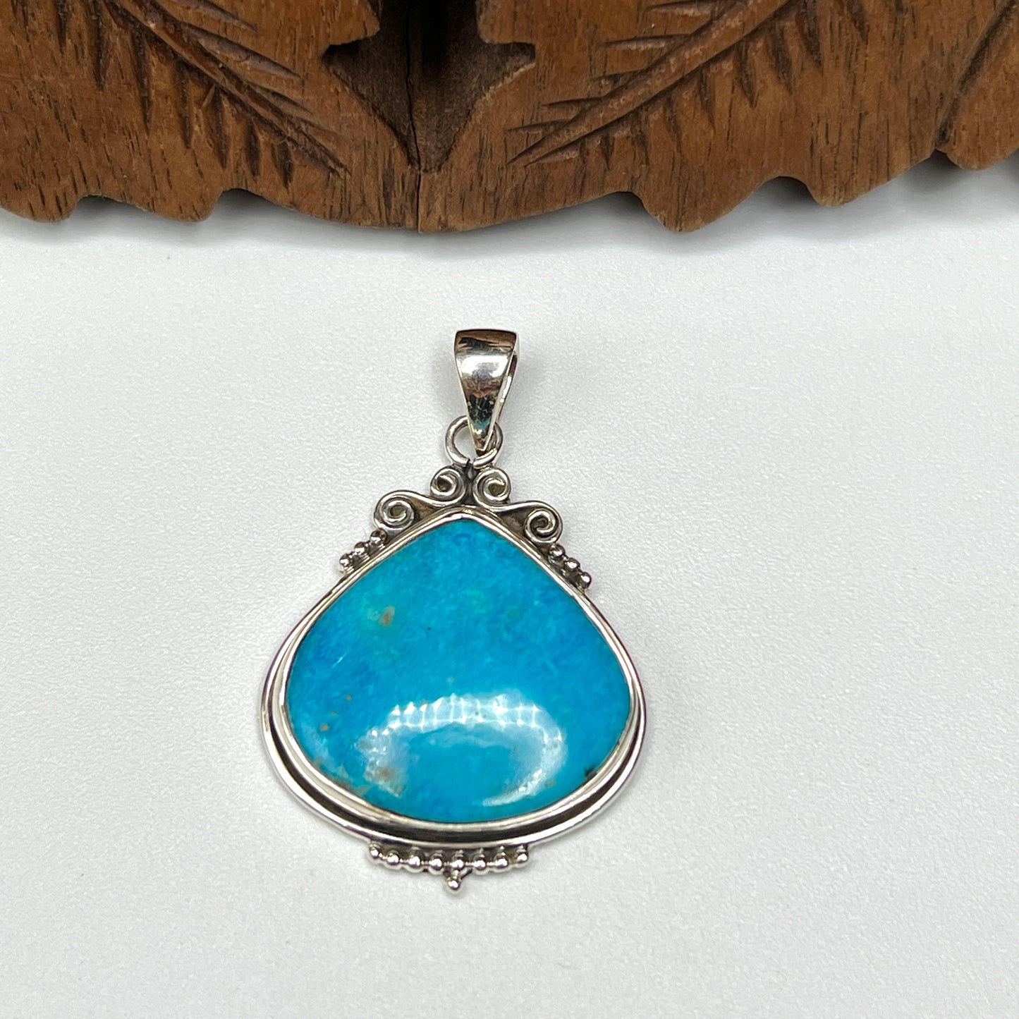 Natural Iranian Turquoise Pendants