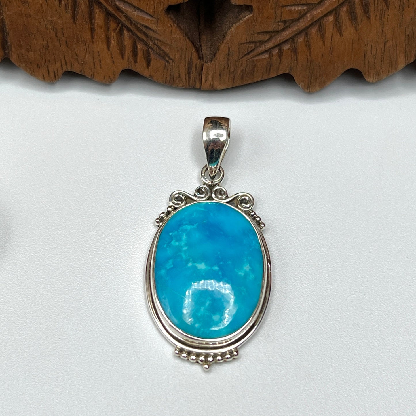 Natural Iranian Turquoise Pendants