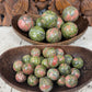 Unakite Spheres