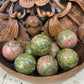 Unakite Spheres