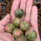 Unakite Spheres