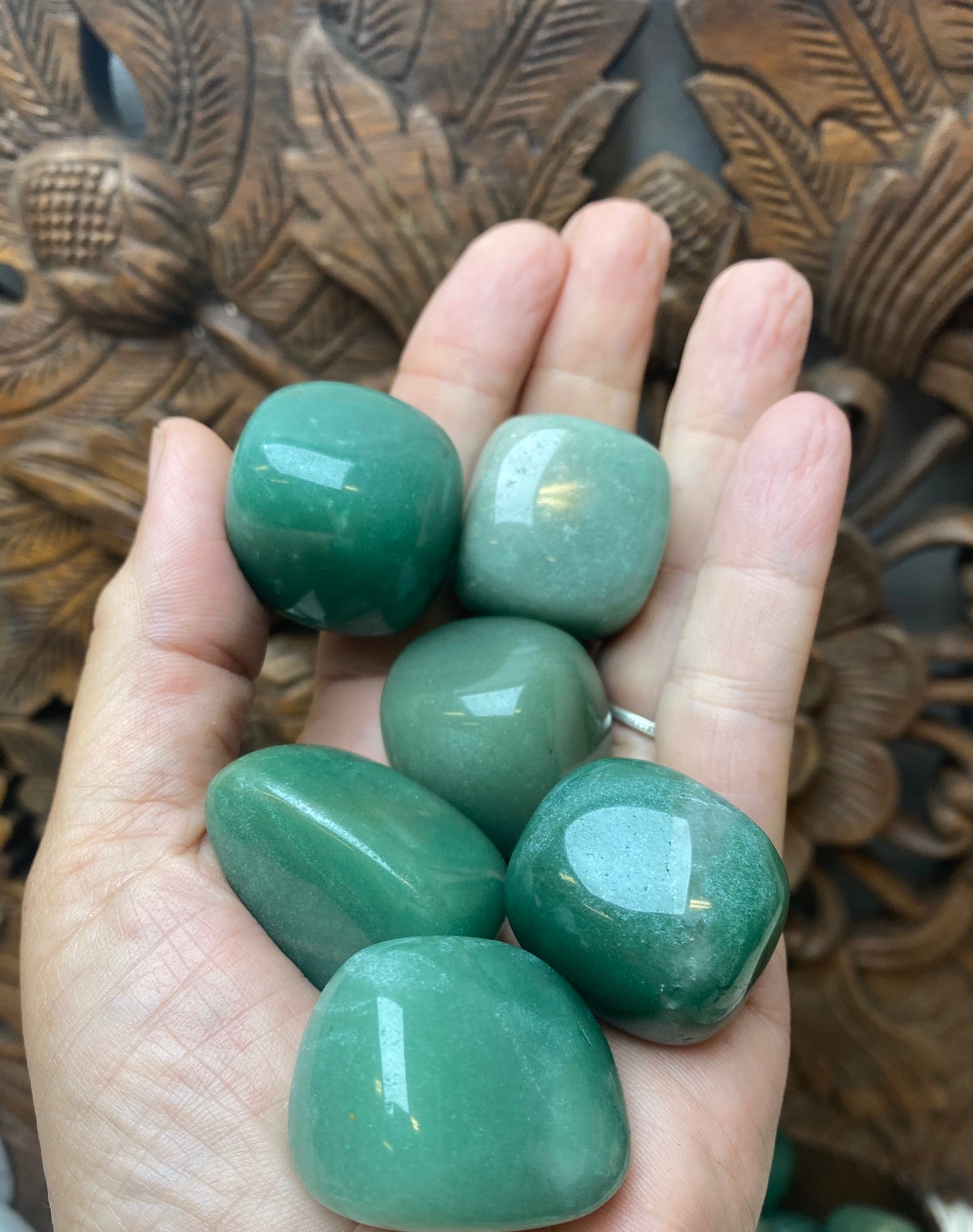 Green Aventurine Tumbles