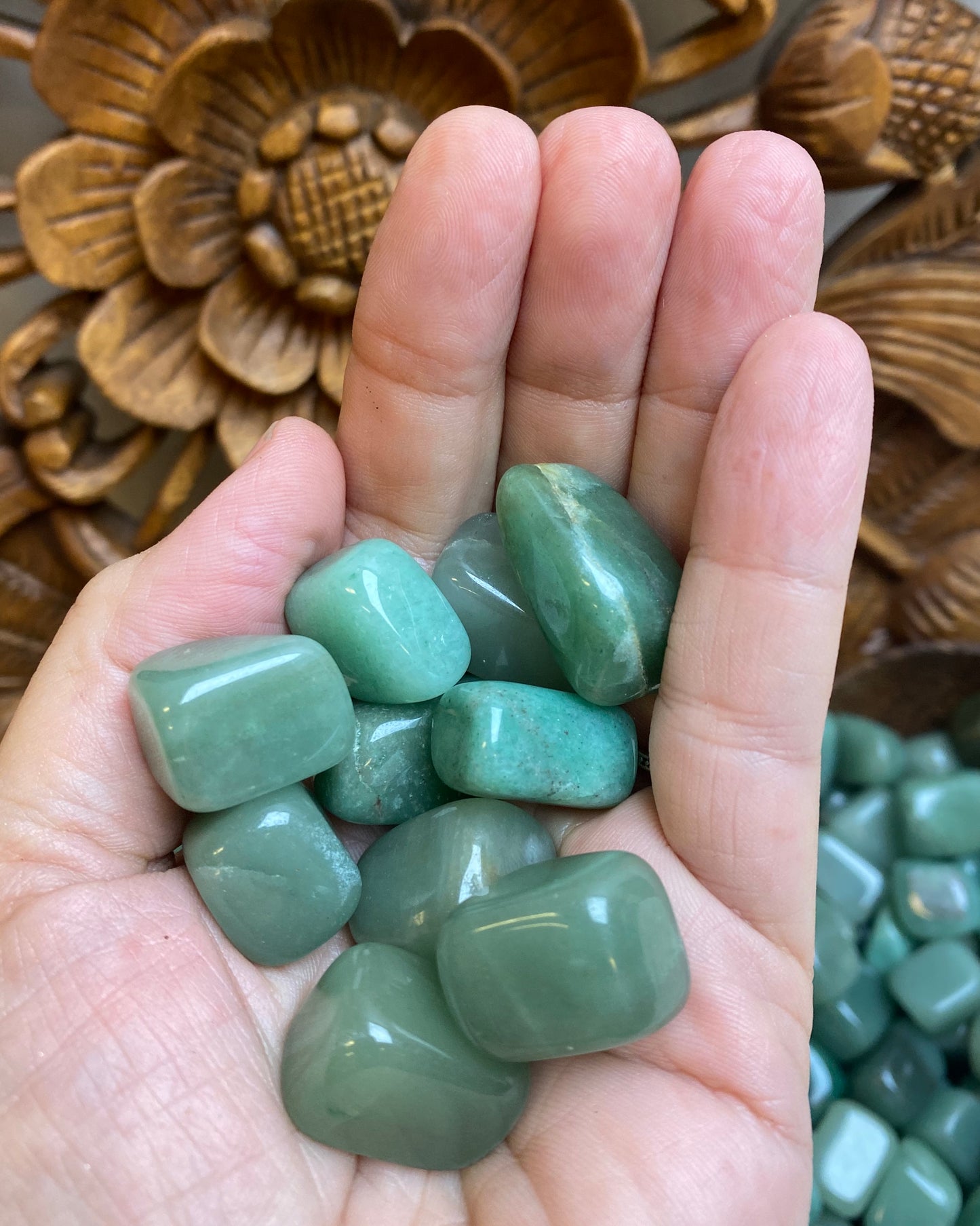 Green Aventurine Tumbles