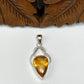 Natural Large Stone Citrine Pendants