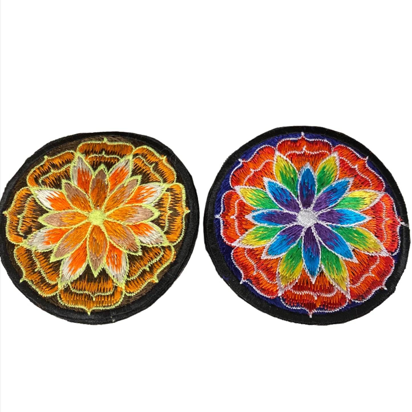 Handmade Embroidered FlowerPatches