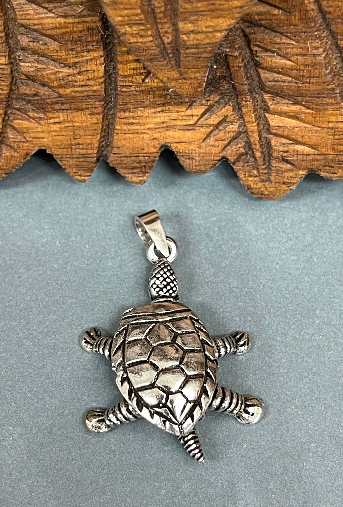 Articulating Turtle Pendant