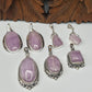 Large Stone Kunzite Pendants