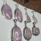 Large Stone Kunzite Pendants