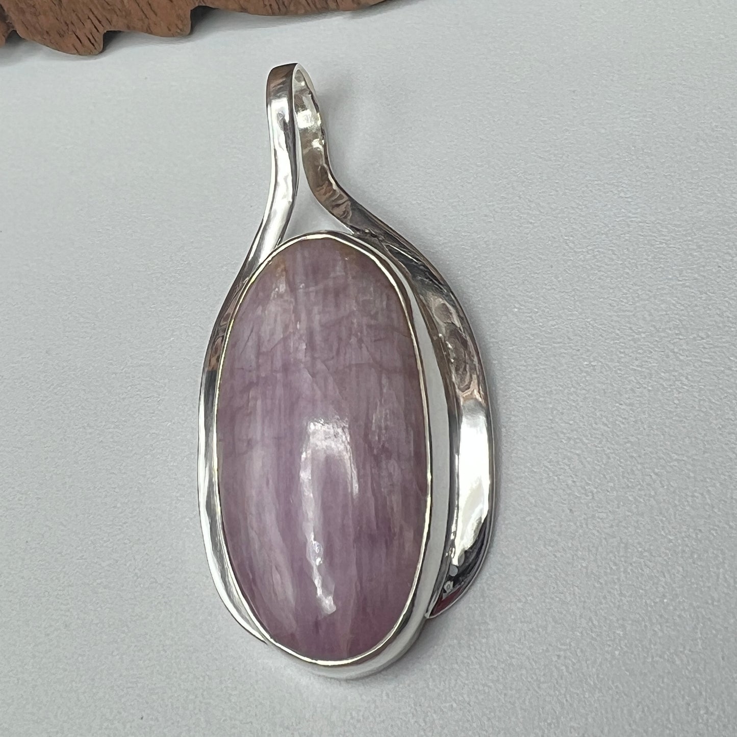 Large Stone Kunzite Pendants