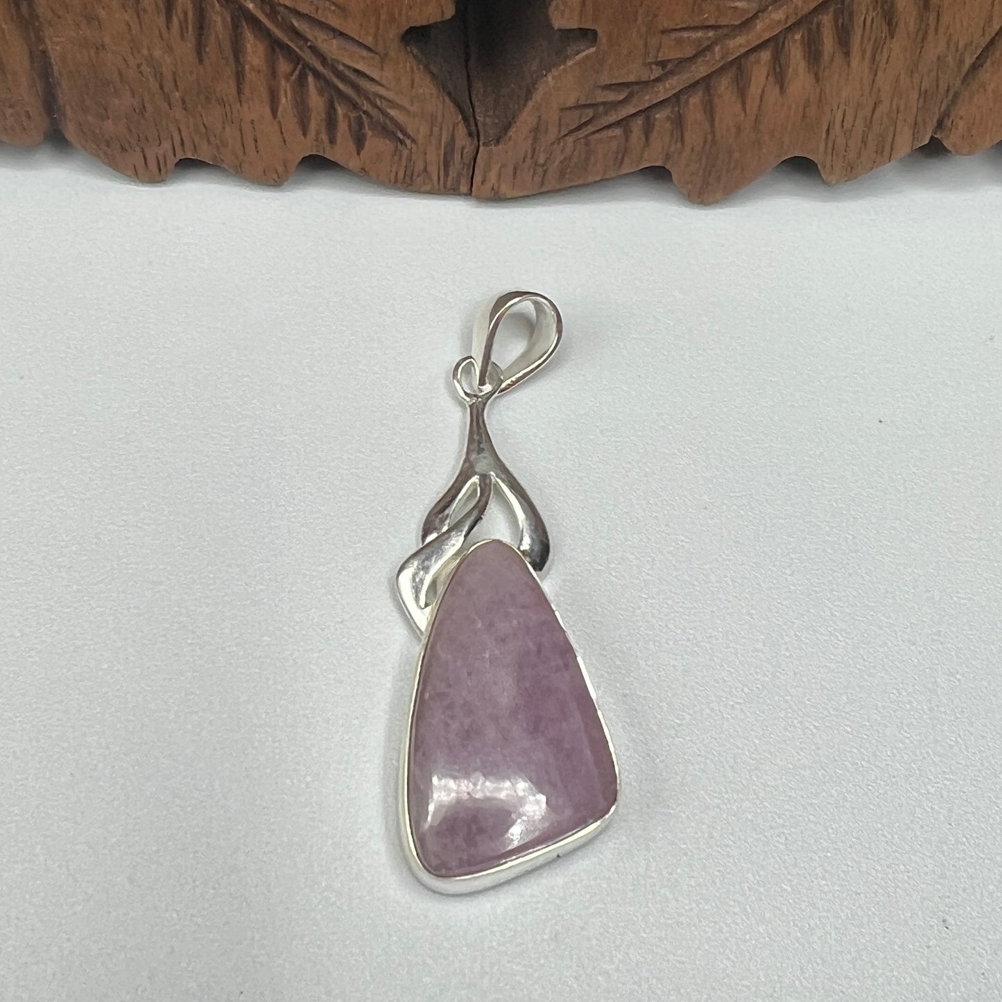 Large Stone Kunzite Pendants