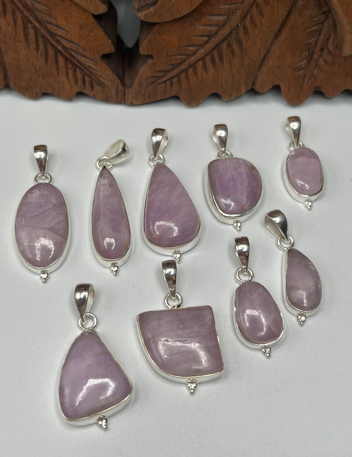 Kunzite Pendants