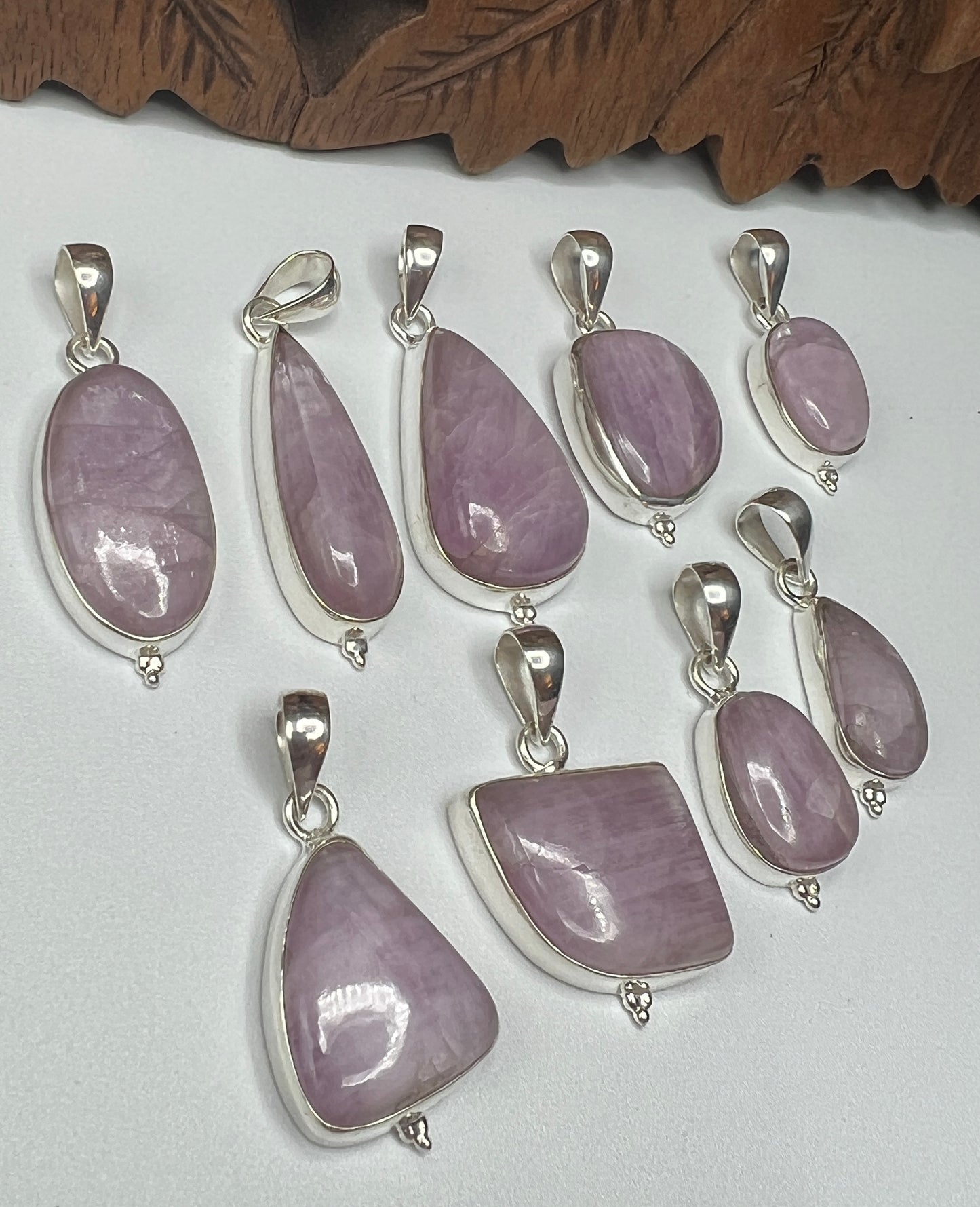 Kunzite Pendants