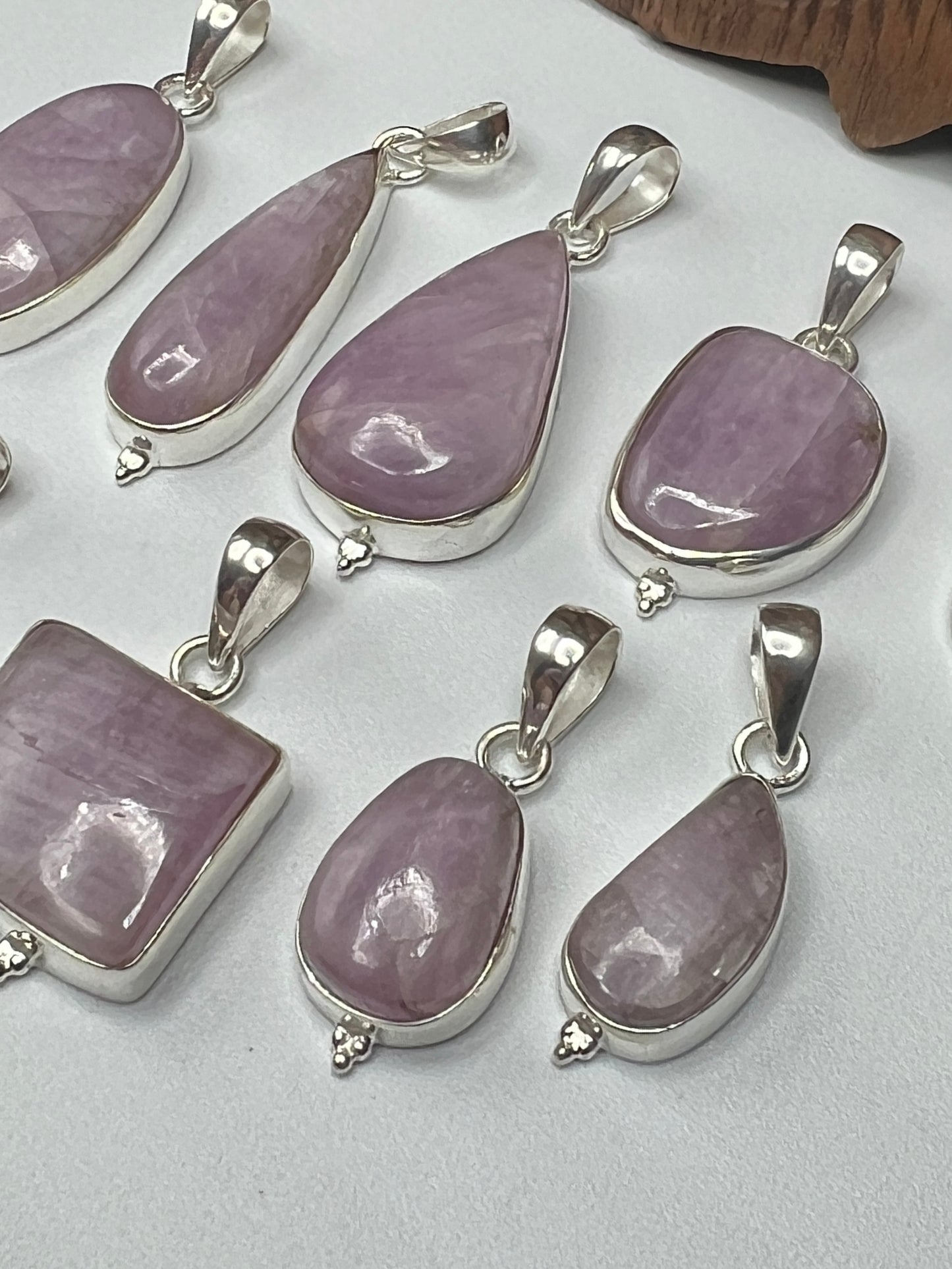 Kunzite Pendants