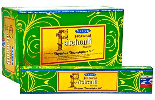 Satya Natural Patchouli Incense 15 Grams