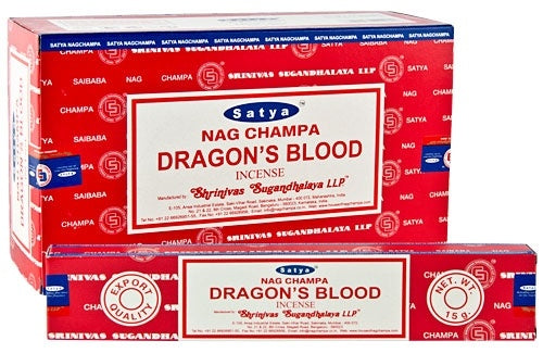 Satya Dragon’s Blood Incense 15 Grams