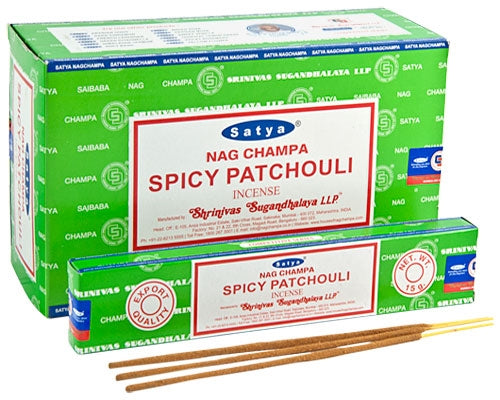 Satya Spicy Patchouli Incense 15 Grams