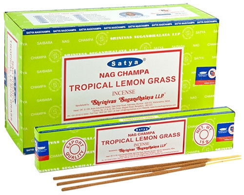 Satya Tropical Lemongrass Incense 15 Grams