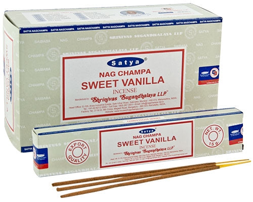 Satya Sweet Vanilla Incense 15 Grams