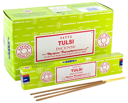 Satya Tulsi Incense 15 Grams