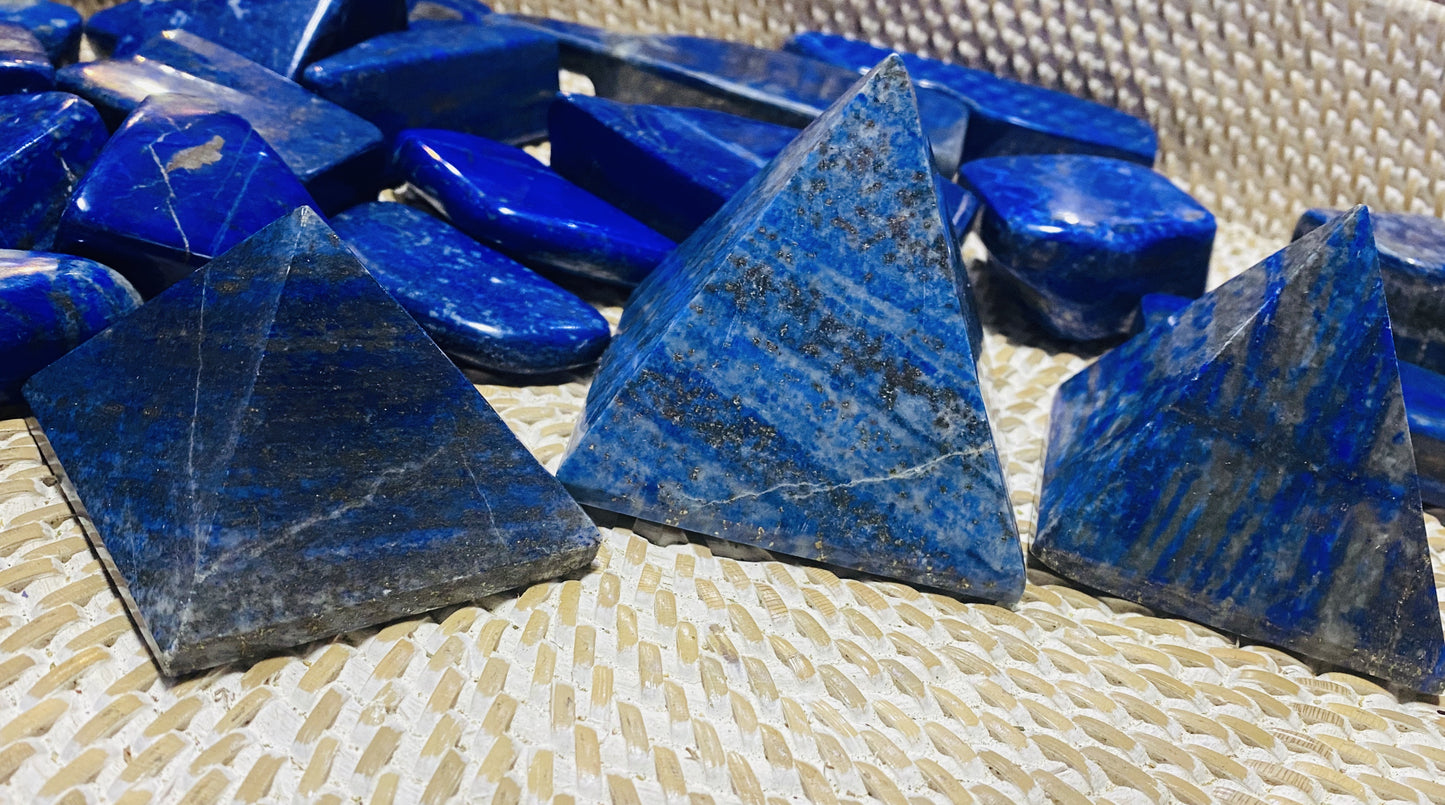Lapis Lazuli Large Pyramids
