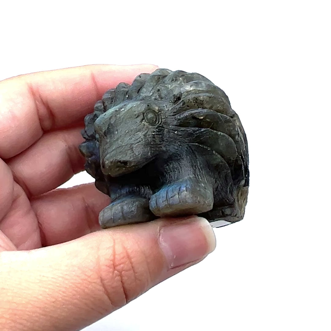 Labradorite Carved Hedgehog Labradorite Carved Hedgehog