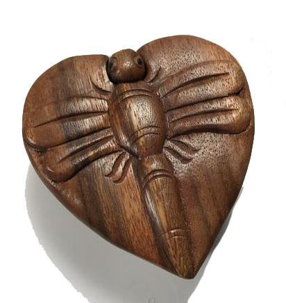 Dragonfly Heart Puzzle Boxes
