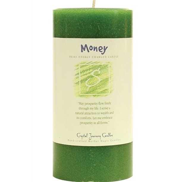 Herbal Magic Reiki Charged Pillar Candles | 19 Scents