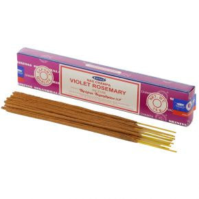Satya Violet Rosemary Incense 15 Grams