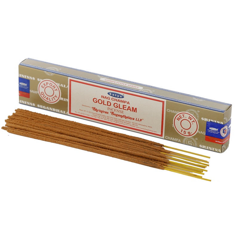 Satya Gold Gleam Incense 15 Grams
