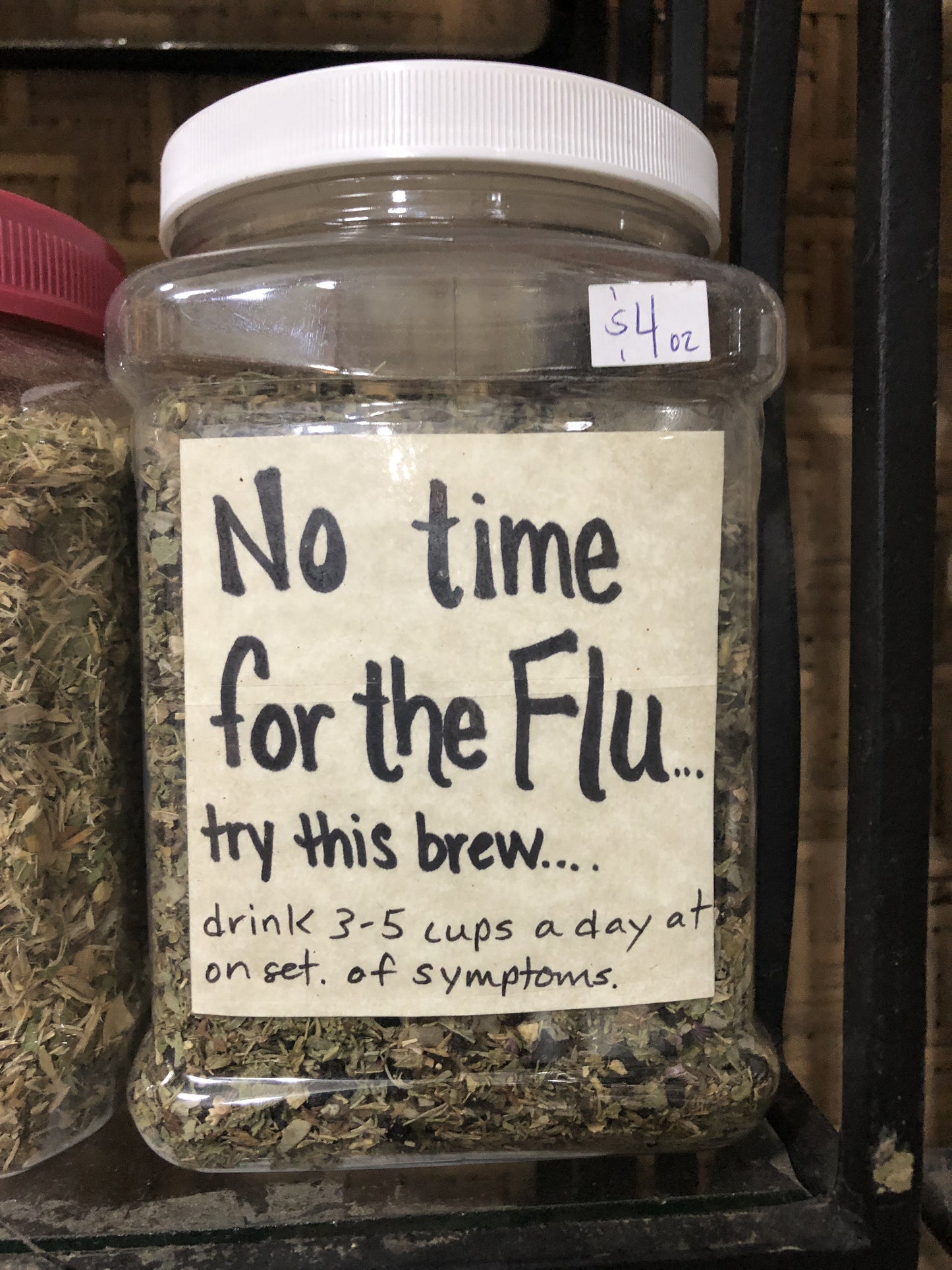 No time for the flu