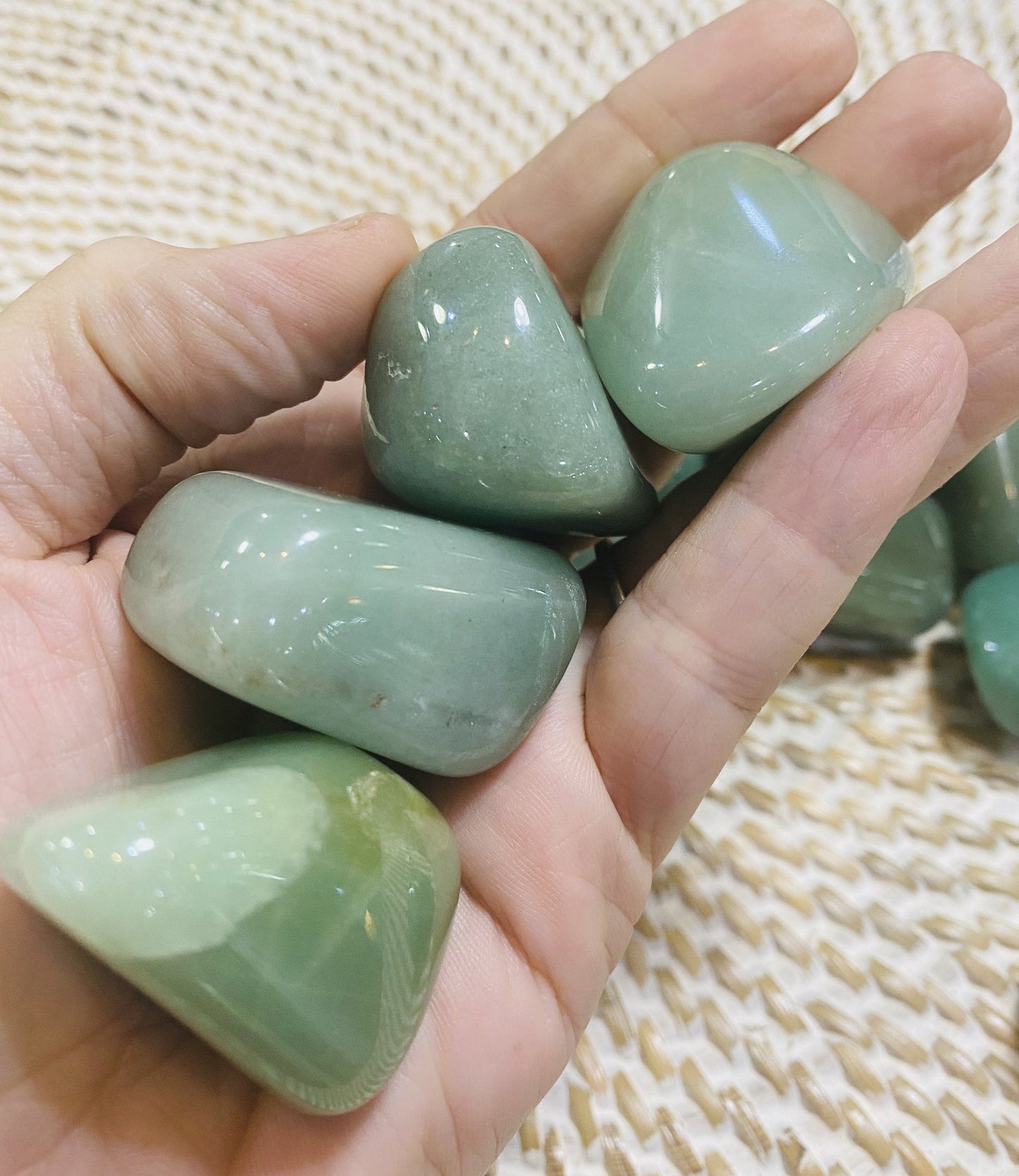 Green Aventurine Tumbles