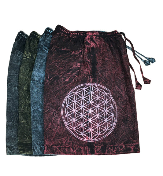 Nepali Shyama Flower of Life Shorts