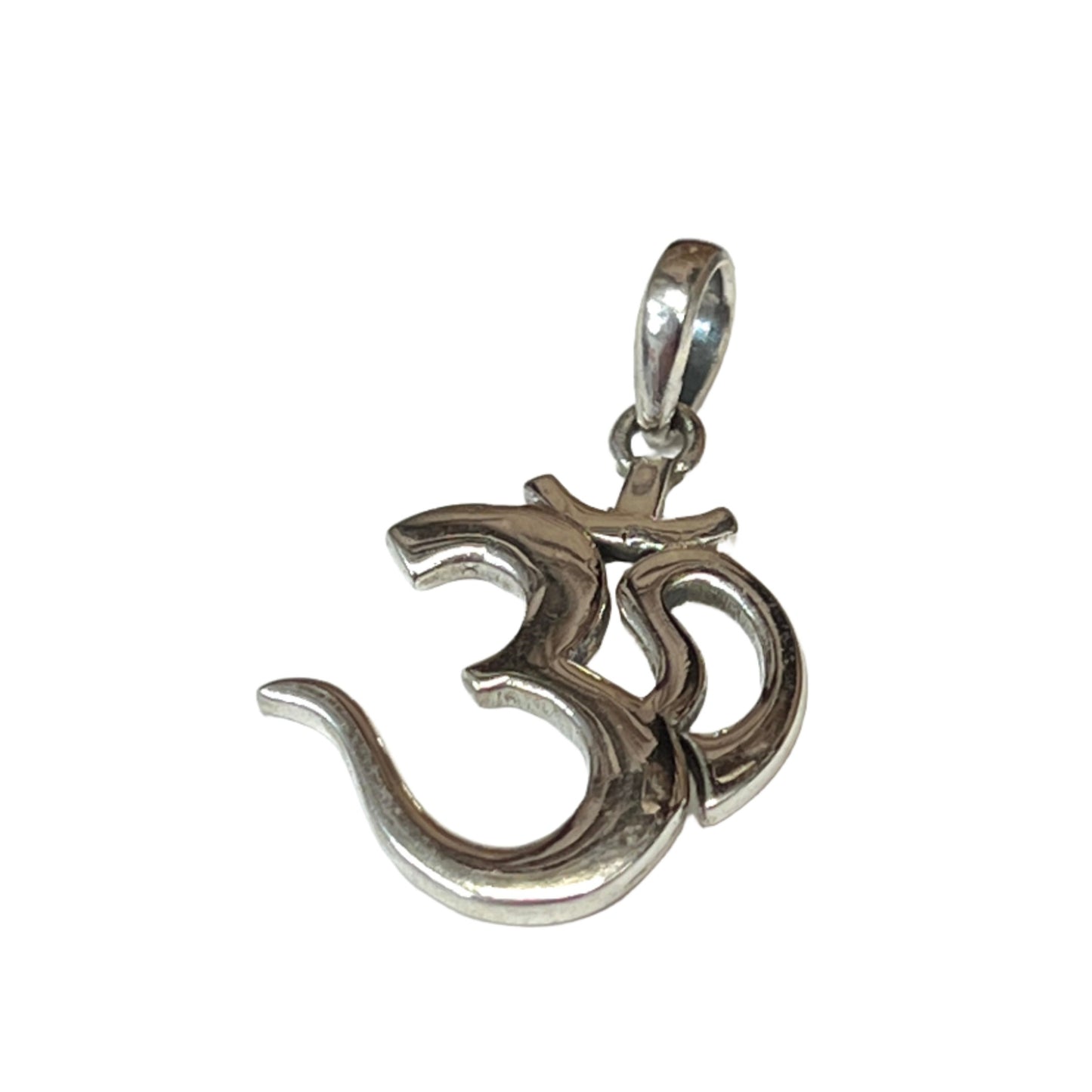 Sterling Silver Om Pendants