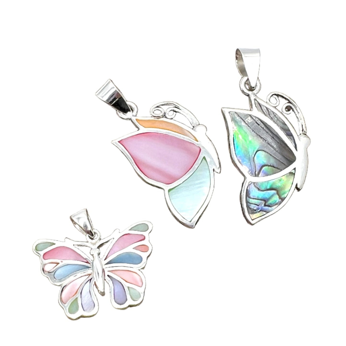 Shell Butterfly Pendants