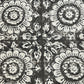 Flower Block Print Throw Blanket