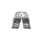 Sterling Silver Hill Tribe Triangle Open Cut Ring