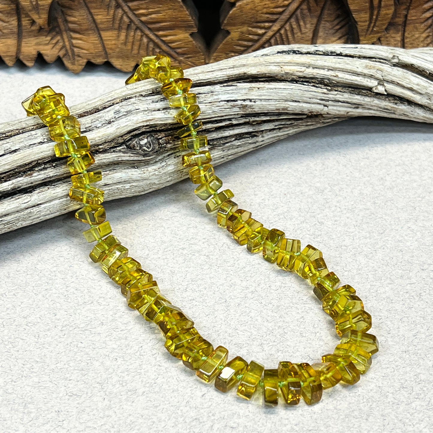 Baltic Green Amber Necklaces
