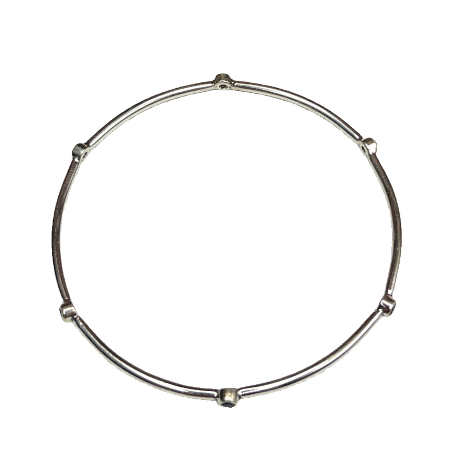 Sterling Silver Stone Bangles