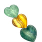 Fluorite Carved Heart Offering Bowls