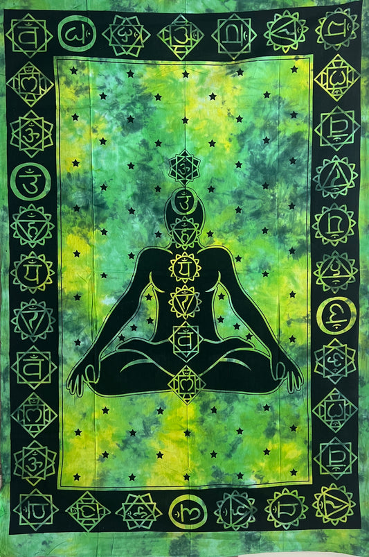 Chakra Meditation Tapestries | 6 Colors
