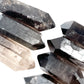 Double Terminated Smoky Quartz Points