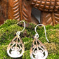 Swirl Teardrop Earrings